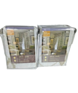Allen + Roth Helina 52&quot; x 84&quot;  Back Tab Panel Thermal Room Darkening Set... - $748.89 MXN