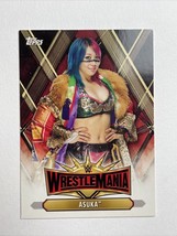 2019 Topps WWE Road To WrestleMania Roster Card Asuka #WM-12 - £1.33 GBP