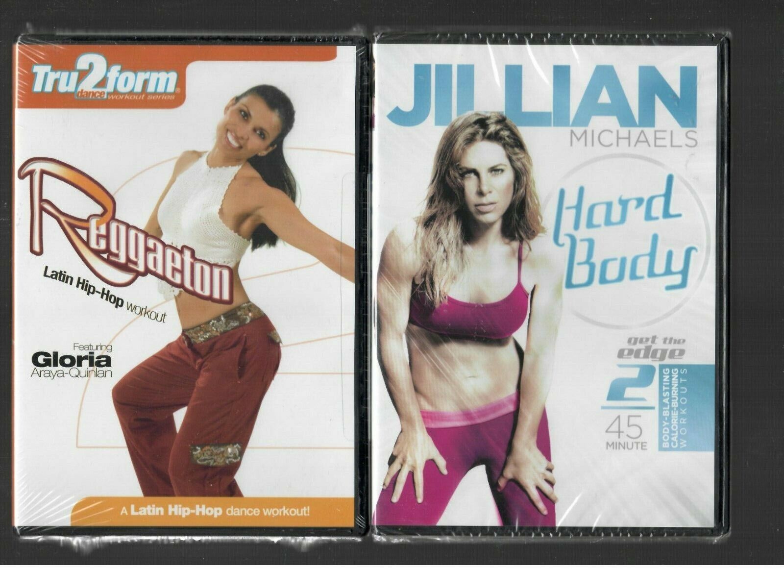 Latin Hip-Hop Workout Gloria Araya-Quinlan (DVD) + Jillian Michaels (DVD) [FREE] - £5.48 GBP