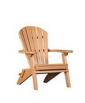 Kids Folding Adirondack Chair - 4 Season Recycled Child Sized Furniture Cedar - £240.96 GBP