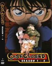 Japanese Anime DVD~Detective Conan Case Closed Season 1-5 English Dub Region All - £47.21 GBP