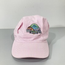 Great Smoky Mountains Railroad Train Conductor Railway Hat Cap Pink Girls Youth - £10.51 GBP