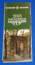 Brand New 2018 Mississippi Official State Highway Map Excellent Reference Guide - £3.13 GBP