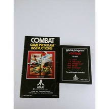 Atari 2600 Combat Video Game With Manual tested (E) - £4.57 GBP