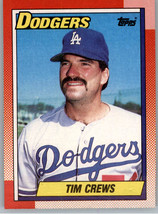 1990 Topps 551 Tim Crews  Los Angeles Dodgers - £0.77 GBP