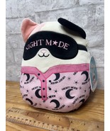 8” KATSLA Pink Black CAT Night Mode Sleep Mask Pajamas Squishmallow Plus... - £15.14 GBP