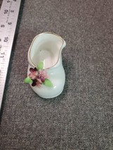 RARE Raybur Staffordshire England Bone China Baby Bootie Shoe w/ Flowers - £26.18 GBP