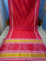 Pure Silk Handloom Saree  nuapatana khandua odisha Saree - £209.90 GBP