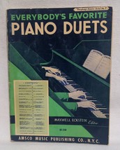 Everybody&#39;s Favorite Piano Duets Series, No. 7 (1934) - Over 50 Songs - £7.41 GBP