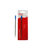 Stat Cross Ballpoint Pen Refill Fine (Pack of 10) - Blue - £32.05 GBP