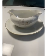 Vintage Kaysons Fine China Golden Rhapsody 1961  Gravy Bowl with Plate - $17.83 CAD