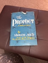 Vintage The Prophet A Biblical Novel by Sholem Asch 1955 Hardcover Book - £6.04 GBP