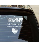 ❇ HATE HAS NO HOME HERE Decal USA Love Car Truck Window Sticker ❇ - €4,27 EUR