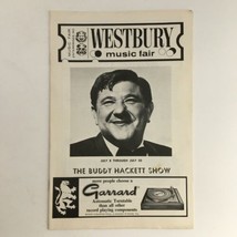 1971 Westbury Music Fair L. Gubber &amp; Shelly Gross Present The Buddy Hack... - £14.80 GBP