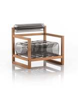 Yoko Eko Modern Armchair with Wood Frame - $651.99