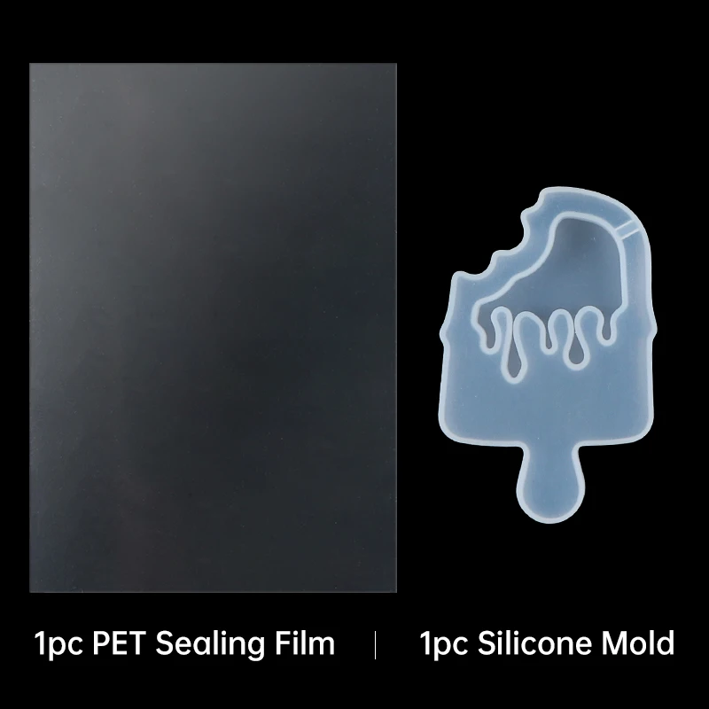 Clear Quicksand Silicone Mold Resin Shaker Oil Epoxy Keychain DIY -MJ-LS-2 - $5.91 CAD