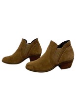 Me Too Zayden Ankle Boots Brown Suede Slip On Booties Pointed Toe Size 7... - €14,18 EUR
