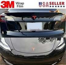 Tesla Model 3 Trunk / Frunk Emblem Badge 3M Sticker Vinyl Wrap Decal Ove... - £7.91 GBP
