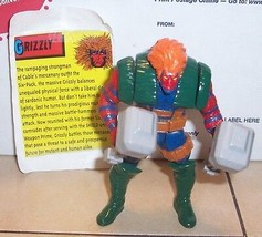 1993 Toy Biz X Men X Force Series 2 GRIZZLY Action Figure Complete VHTF - £11.22 GBP