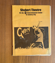 Shubert Theatre At ABC Entertainment Center Century City Gypsy Playbill ... - £24.49 GBP