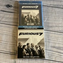 Blu-Ray Furious 7 DVD, NWT, Digital HD, Bonus Features, Vin Diesel, Johnson - £15.70 GBP