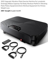 Vibration Plate Exercise Machine for Lymphatic Drainage,400Lbs C...Upgrade - $161.75 CAD
