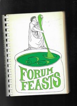 Forum Feasts cookbook (1971) Friends of The Forum School Waldwick, NJ - £11.44 GBP