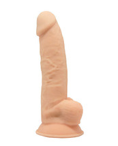 SilexD Model 3 8&quot; Silexpan Memory Silicone Dildo - Ivory - £30.49 GBP