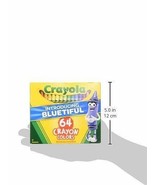 Crayola 64 Crayon Colors [Including Bluetiful] - £33.24 GBP