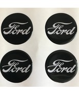 Logo Ford 4 x 50 domed stickers for wheel center caps - £10.22 GBP