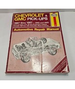 Haynes Chevy &amp; GMC Pick-Ups 67-87 Suburban, Blazer &amp; Jimmy Repair Manual... - £11.48 GBP