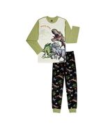 Jurassic Park Boys Long Sleeve Pajamas 2-Piece Set, Green Size S/CH(6-7) - €18,82 EUR