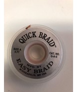 19 pack Q-A-5 size a 0.025&quot; silver solder wick 5 ft quick desoldering  - £39.55 GBP