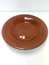 Pottery Barn Sausalito Terracotta Dinner Charger Plate 12&quot; Round - £11.67 GBP