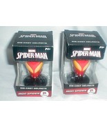 2 New Marvel Iron Spider-Man  Helmets Mask Die Cast With Display Exclusi... - $384.85 MXN