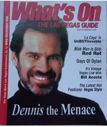 Vintage What’s On The Las Vegas Guide Dennis Miller Aug- Sept 2001 - $9.99