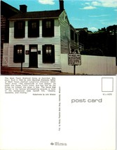 Missouri Hannibal Mark Twain Boyhood Home built by John Clemens Vintage Postcard - £7.51 GBP