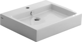Studio Vessel Sink With Single Faucet Hole, 1-1/4 In., White, American Standard - £261.03 GBP