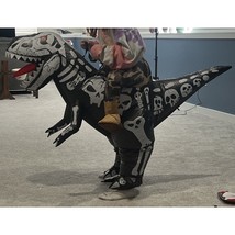 Kids Inflatable Costume Inflatable Halloween Dinosaur Costume Funny Ride Black - $43.95