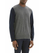 Theory Hilles Standard Fit Crewneck Pure Cashmere Sweater Mens L Large G... - £128.00 GBP