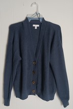 LC Lauren Conrad Women&#39;s Charcoal Gray Cardigan  Sz M - $336.58 MXN