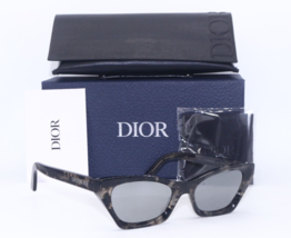 New Christian Dior Midnight B1I 29A4 Grey Mirrored Authentic Sunglasses 53-18 - £375.73 GBP