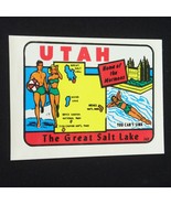 Utah Travel Label Decal Luggage Car Stickers w/Sleeve 3&quot; x 4-1/2&quot; - $17.26 CAD