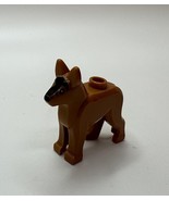 Lego Minifigure Dog Alsatian German Shepherd Animal 92586pb01 Black Face - £3.86 GBP