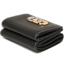 Marc Jacobs J Link Trifold Medium Womens Wallet Black New GL02302831 - £42.43 GBP