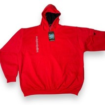 Nwt Mens Sz. 2XL Red 1st Element Pullover Hoodie Y2K Hip Hop Baggy - £18.96 GBP