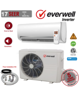 Everwell®  12000 - 24000 BTU Mini Split Air Conditioner  System 17 SEER2 - £387.21 GBP+