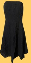 J.Crew Dark Blue Strapless Dress Size 2 - £8.62 GBP