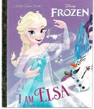 I Am Elsa (Disney Frozen) Little Golden Book - £4.62 GBP