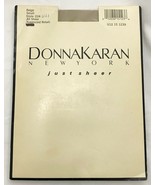 Donna Karan New York Just Sheer Pantyhose Beige size Small Vintage 1987 ... - $19.19 CAD